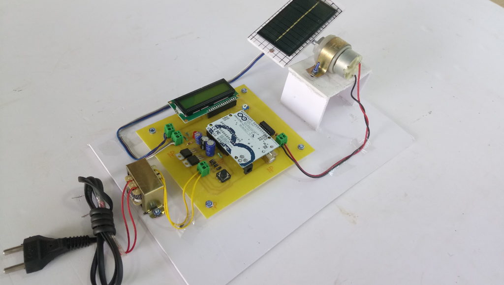 SUN TRACKING SOLAR PANEL TO TRACK THE MAXIMUM RAYS USING LDR S Electrosal