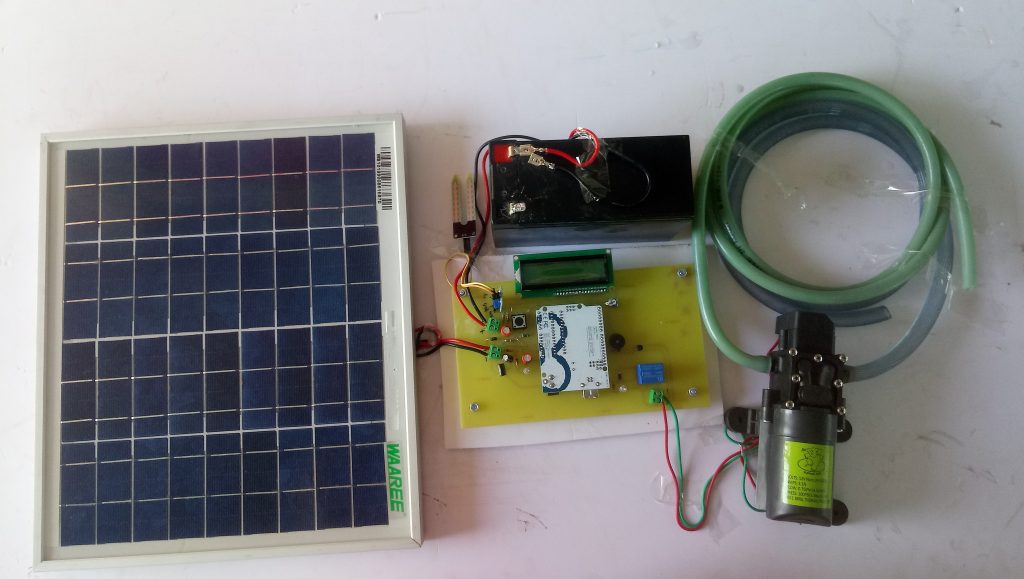 AUTOMATIC IRRIGATION SYSTEM BASED ON SOLAR ENERGY - Electrosal