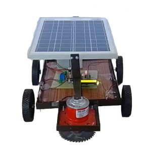 SOLAR GRASS CUTTER USING MICRO-CONTROLLER - Electrosal