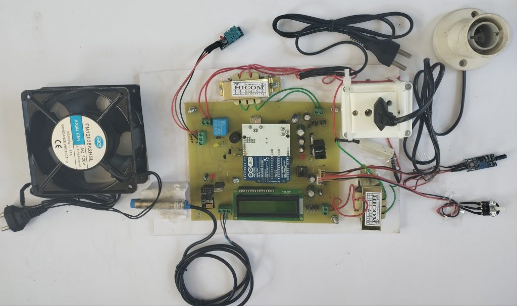 Induction Motor Protection System Using Arduino Over Iot Electrosal